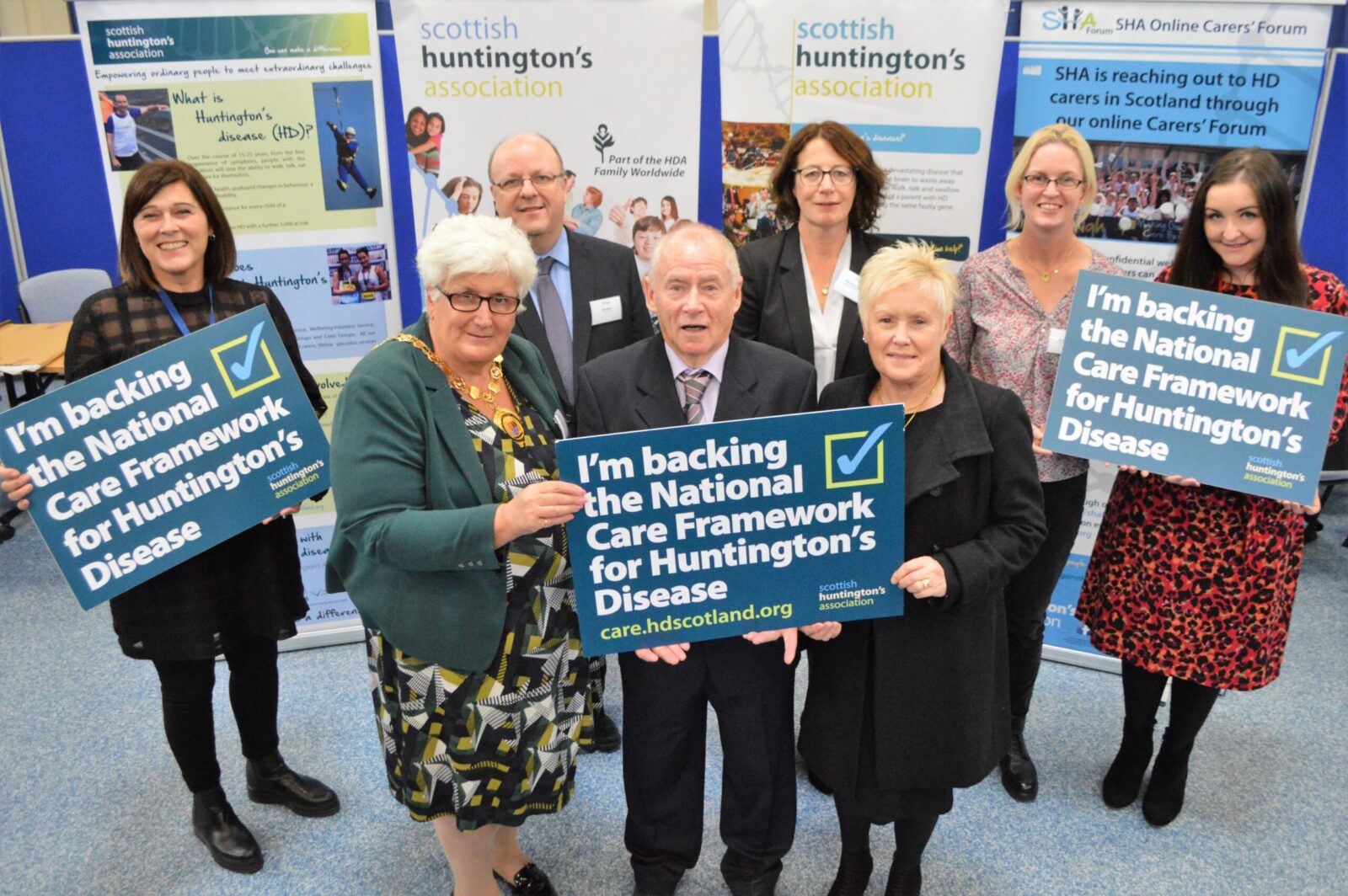 New Care Framework for Huntington’s disease launched in Lanarkshire