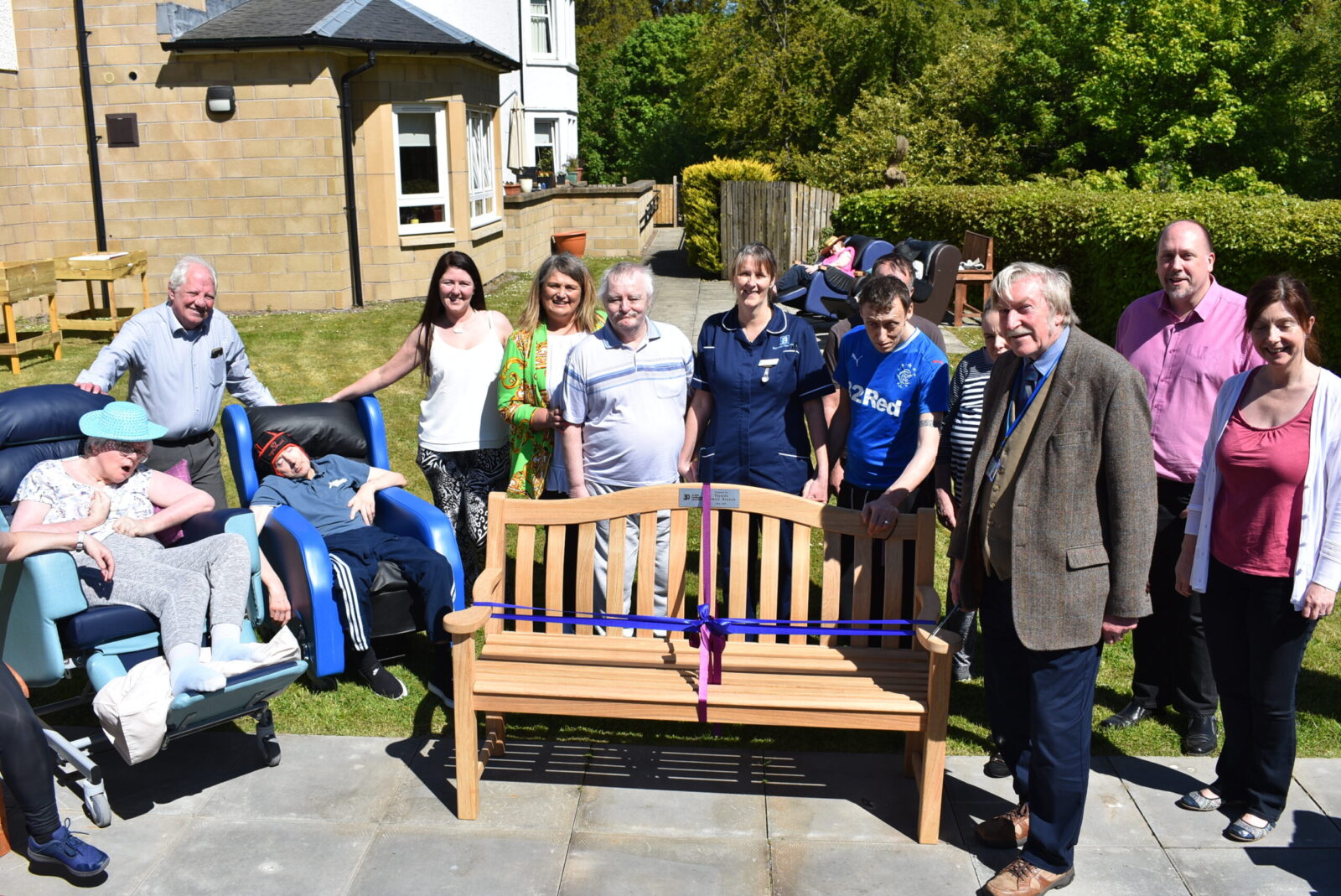 Tayside families gather for third bench unveiling