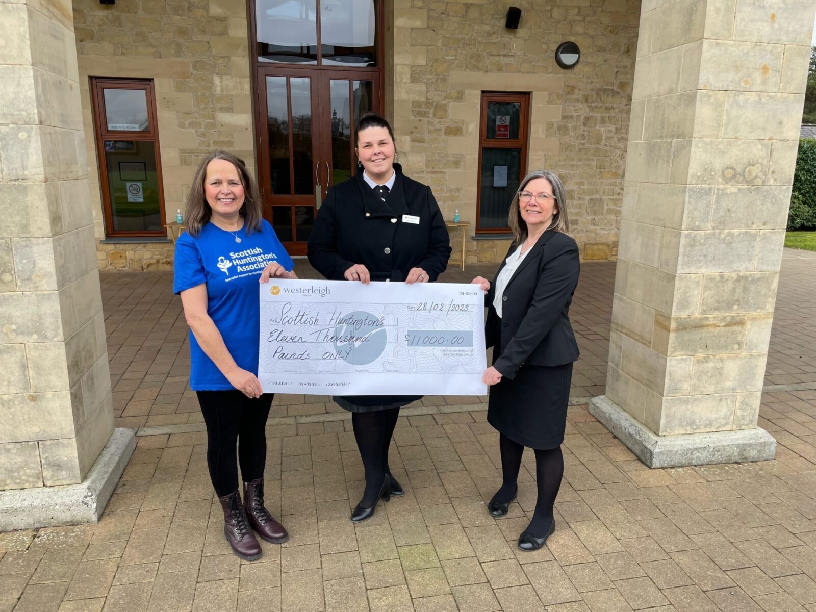 Charity partners top £20,000 for SHA