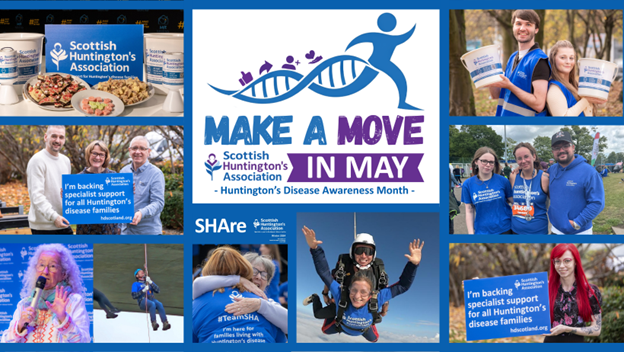 Huntington’s Disease Awareness Month – choose your move and make a difference for families
